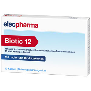     ELACPHARMA Biotic 12 Hartkapseln

