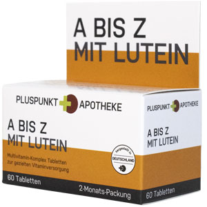    PLUSPUNKT A bis Z Tabletten mit Lutein

