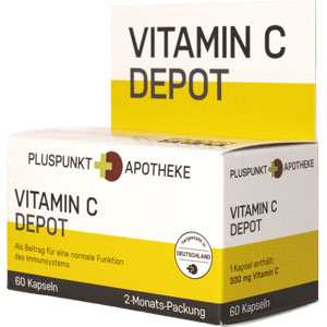     PLUSPUNKT Vitamin C Depot Kapseln
