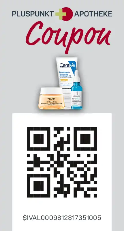 Pluspunkt Apotheke E-Coupon 10 € La Roche Posay, CeraVe & Vichy Coupon